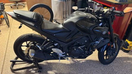 2020 Yamaha MT03 with only 6,759 miles