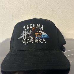 ETC Tacoma Dome SnapBack Hat Black