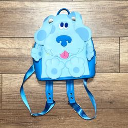 Loungefly Blue's Clues Blue Cosplay 90s Nickelodeon TV Cartoons Mini Backpack