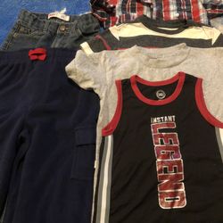 Boys Lot Of Clothing 4-5