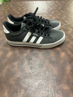 Mens Grey Adidas Shoes Size 9, Hardly Worn