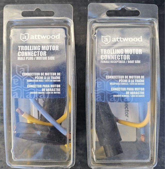 Trolling Motor Connectors Male & Female New