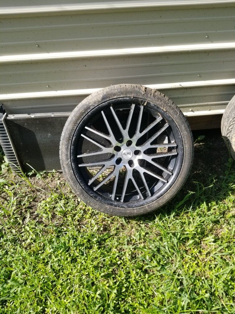 3 - 22inch Wheels