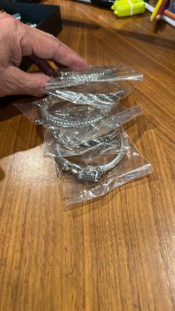 Sterling Silver And Marcasite Bracelets $100 Each