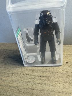 1982 Kenner Star Wars TIE Fighter Pilot AFA 75 EX+/NM HK Vintage Graded Figure