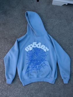 Blue Spider Hoodie Small