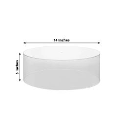 Cake Stand Acrylic 14 Inches 
