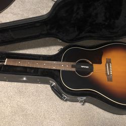 MINT Epiphone Inspired by Gibson J-45 + Premium Hard Case