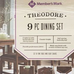 Theodore 9 Piece Dining Set