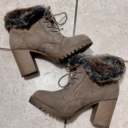 Boots Women Fur