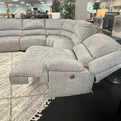 LH 👉$39 Down Payment  For Financing 👉 Ashley Power Reclining Sectional Couch 