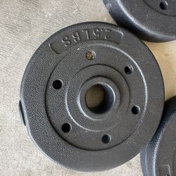 Weights 4 - 2.5 Lb , Like New!! 