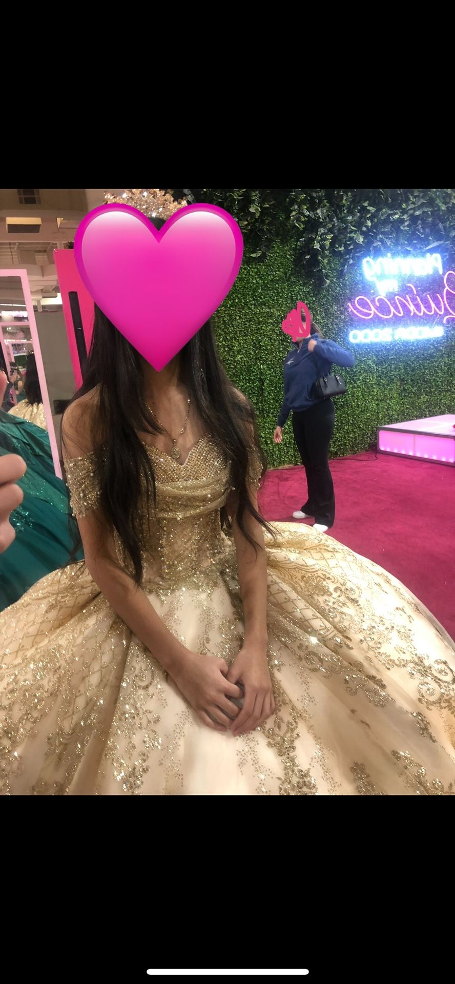 Champagne/gold Quince Dress Size 0 Moda2000 USED - radharamanexports.com