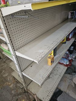 Retail Shelving Doble Side