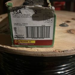 Square D 15 Amp Breaker 