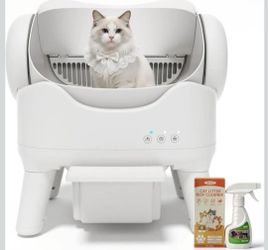 Automatic Self-Cleaning Cat Litter Box