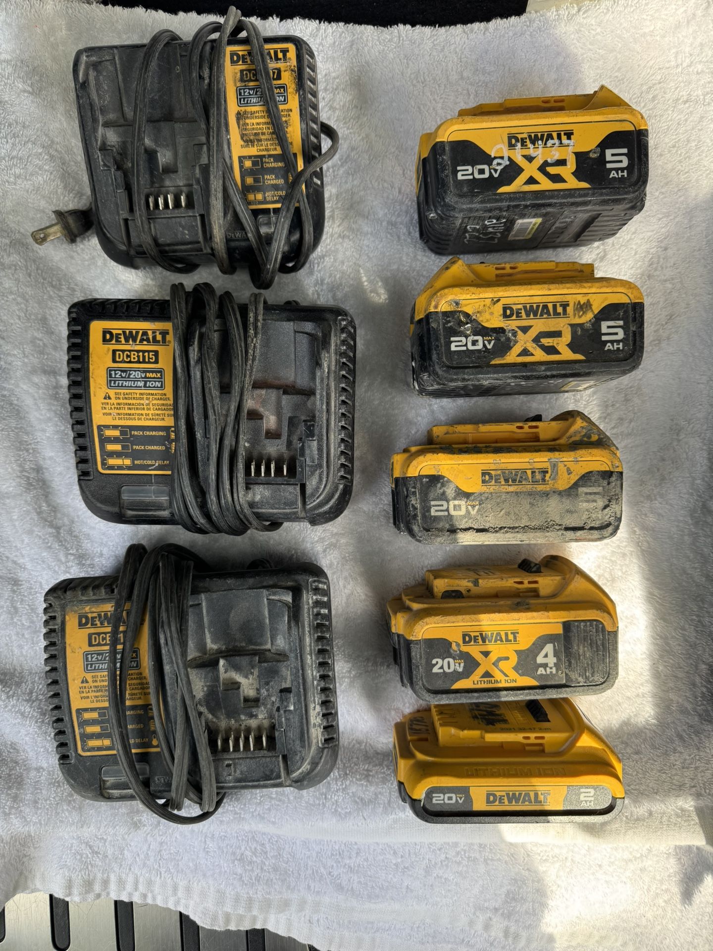 Dewalt Chargers And Batteries