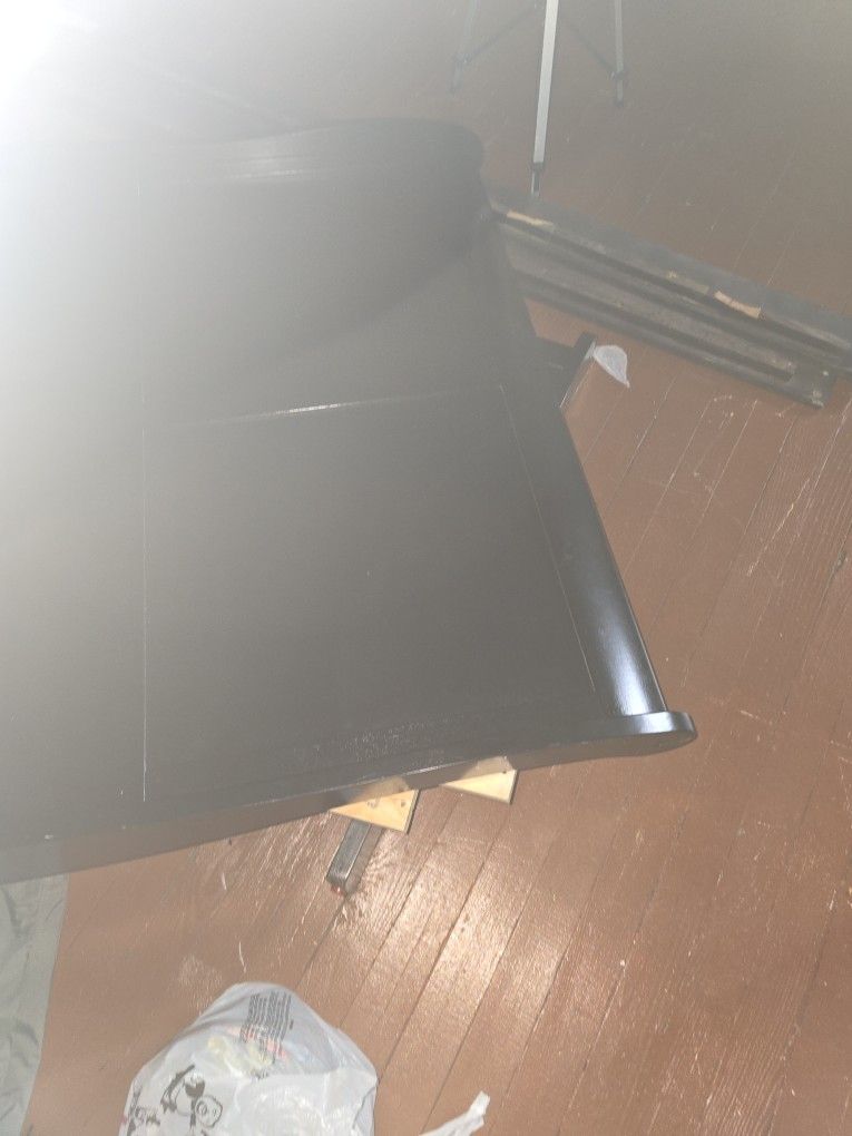Black Bed Frame Footboard N Headboard