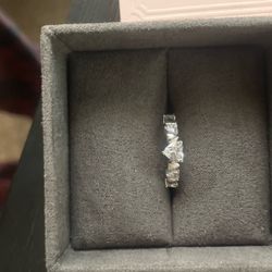 Size 5 Sterling Sliver Elspeth 925 Cubic Zirconia 