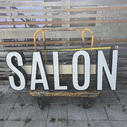 Salon Business Sign