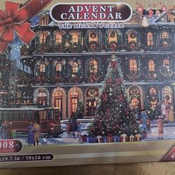 24 Day Christmas Countdown Calendar