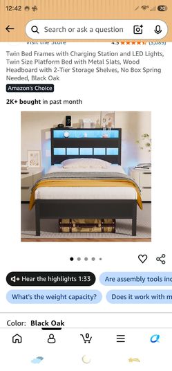 Twin metal bed frame