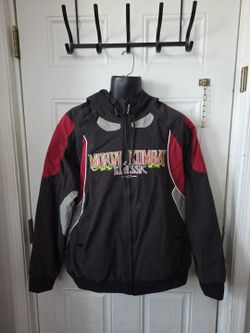 Mortal Konbat Klassic Logo Windbreaker Large NWT (X)