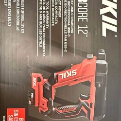 SKIL Compact Brushless Flip Drill Driver with Double Collect Flip Head, Torque Settings & Magnetic