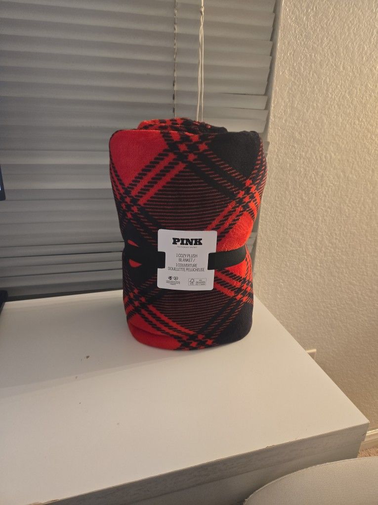Victoria's Secret Plush Blanket