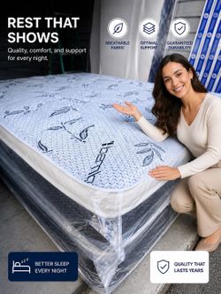 Brand New Ortho Supreme Mattresses – prices vary by size- Enjoy fast Free Delivery - Hablamos espanol