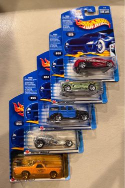 *2002 NOS Hot Wheels 35th Anniversary WILD WAVE series of 5