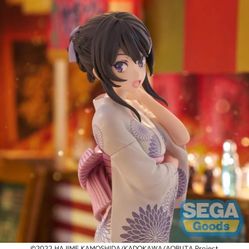Luminasta Rascal Does Not Dream Of Bunny Girl Senpai Mai Sakurajima Yukata Figure