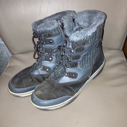 Totes ABBY Black Winter Snow Boots