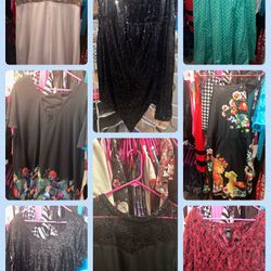 Torrid Plus Sized Formal Fancy  And Disney Dress And Top Bundle See Prices 