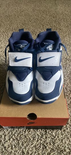 Nike Air Diamond Turf Sneakers Navy Blue White