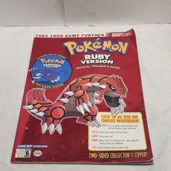 Pokemon Ruby & Sapphire Version Official Trainers Guide Brady Games
