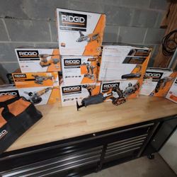 NEW RIDGID TOOLS