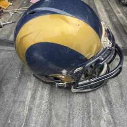 Rams Football Helmet 