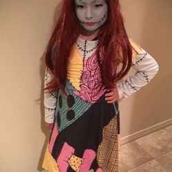 SALLY Disney Store COSTUME GIRLS sz. 9/10