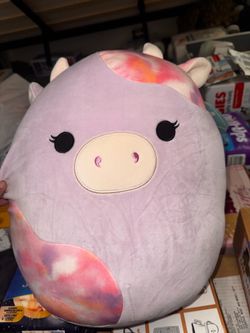 20-Inch Suri the Pink Tie-Dye Cow