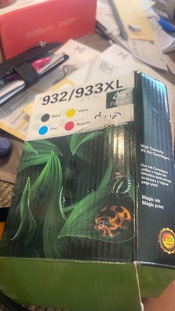 HP 932/933XL Ink Cartridges 4-Pack