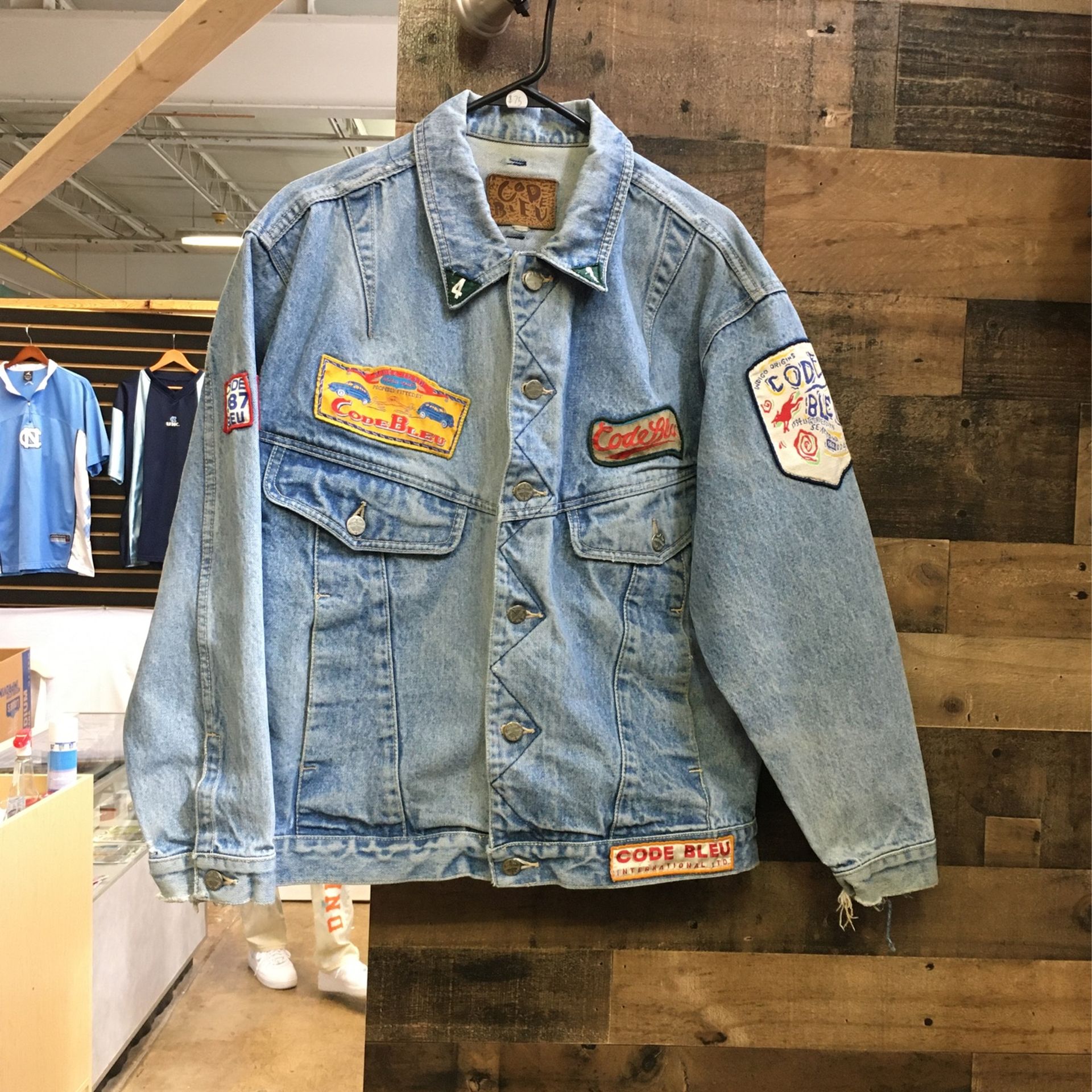 VINTAGE CODE BLEU DENIM JACKET