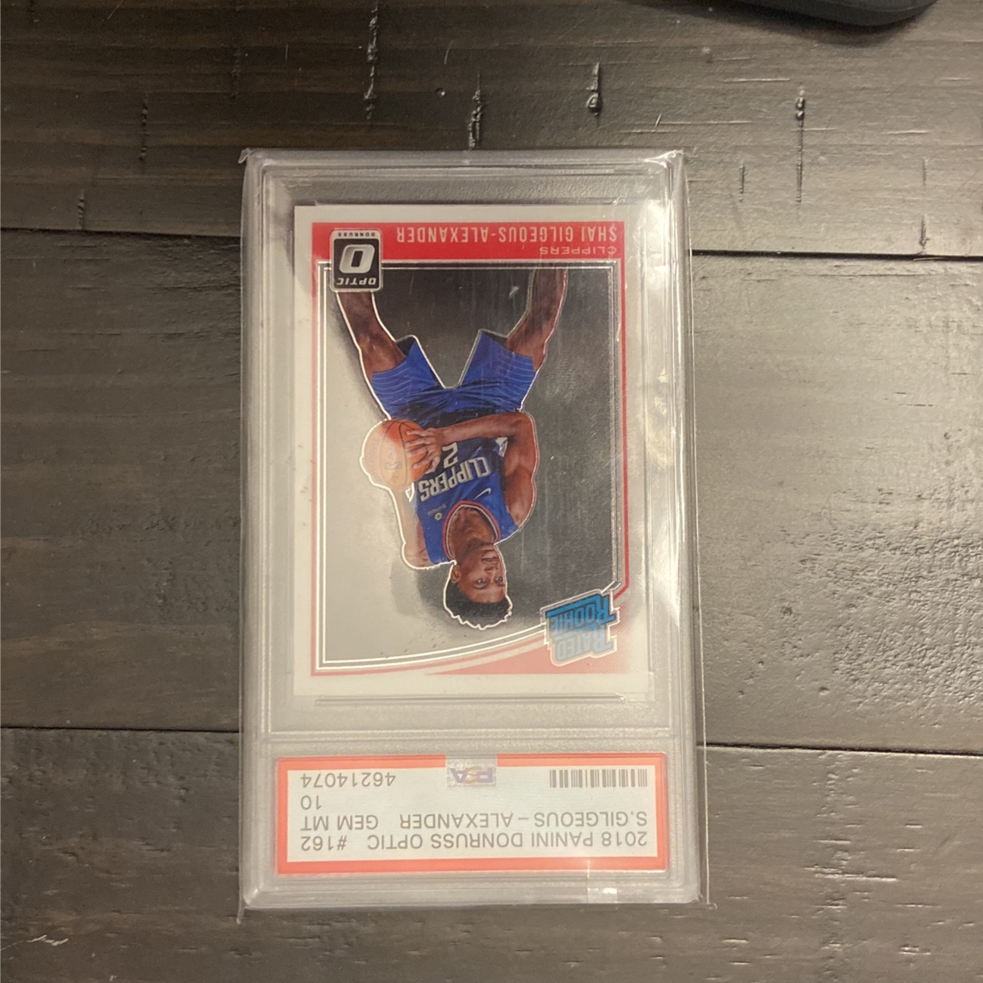 PSA 10 Rookie A Gilgeous Alexander