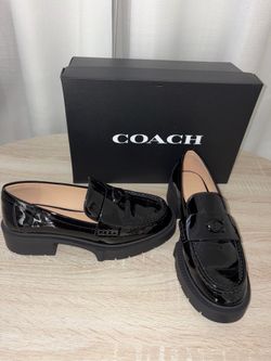 Coach Leather Loafer/Women