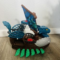 Imaginext DRAGON SERPENT Rolling Pirate Viking Ship Boat 