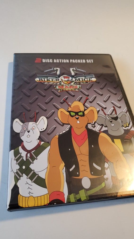 Biker Mice From Mars Dvd. 2 Disk. 256 Minutes!
