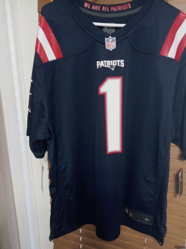 NEW NFL  “RARE  #1 “ New England Patriots Jersey