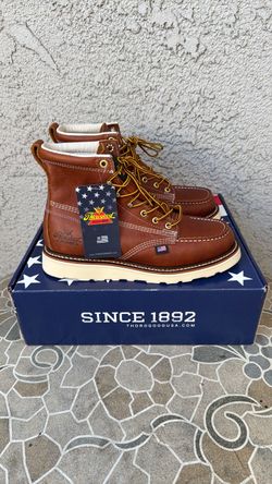 WORK BOOTS THOROGOOD SOFT TOE SIZE 8.5 MENS
