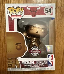 Funko Pop NBA MICHAEL JORDAN 54 SPECIAL Chicago Bulls Basketball Vinyl Gold