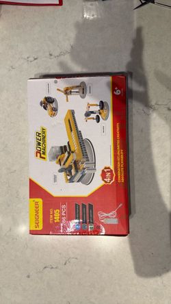 4-in-1 Power Machinery Building Block Set